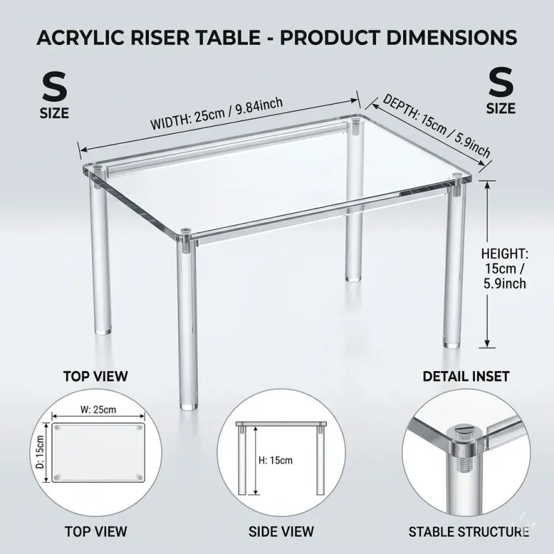 Clear Acrylic Cabinet Organizer 4