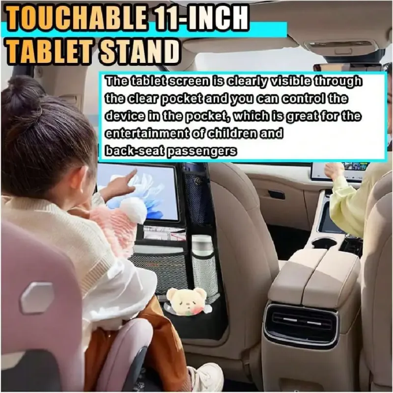 Car Backseat Organizer with Tablet Holder 3