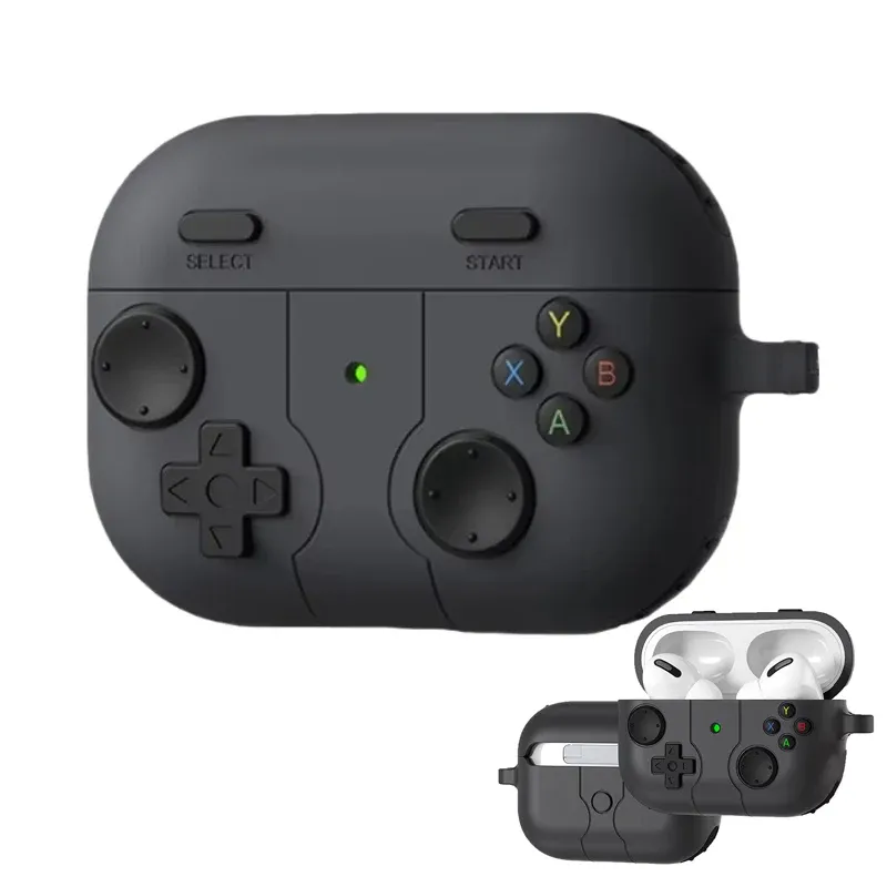 Cute Gamepad AirPods Case with Keychain 1