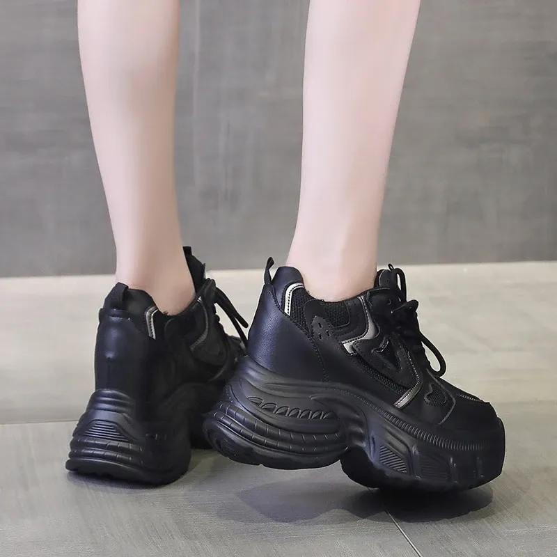 10CM Platform Mesh Sneakers for Women 5
