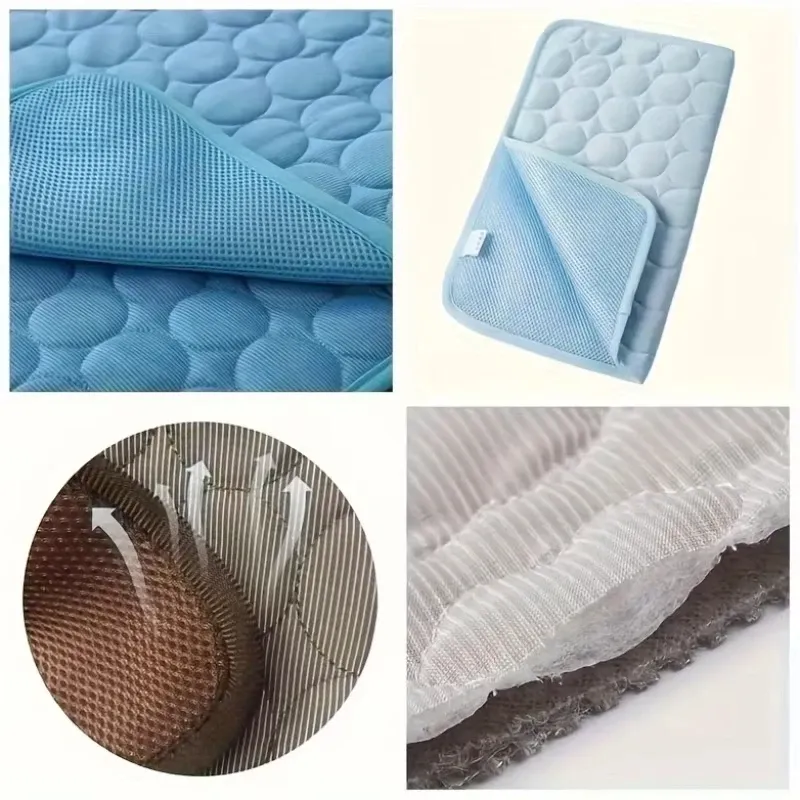 Pet Cooling Mat – Summer Ice Silk Bed 5