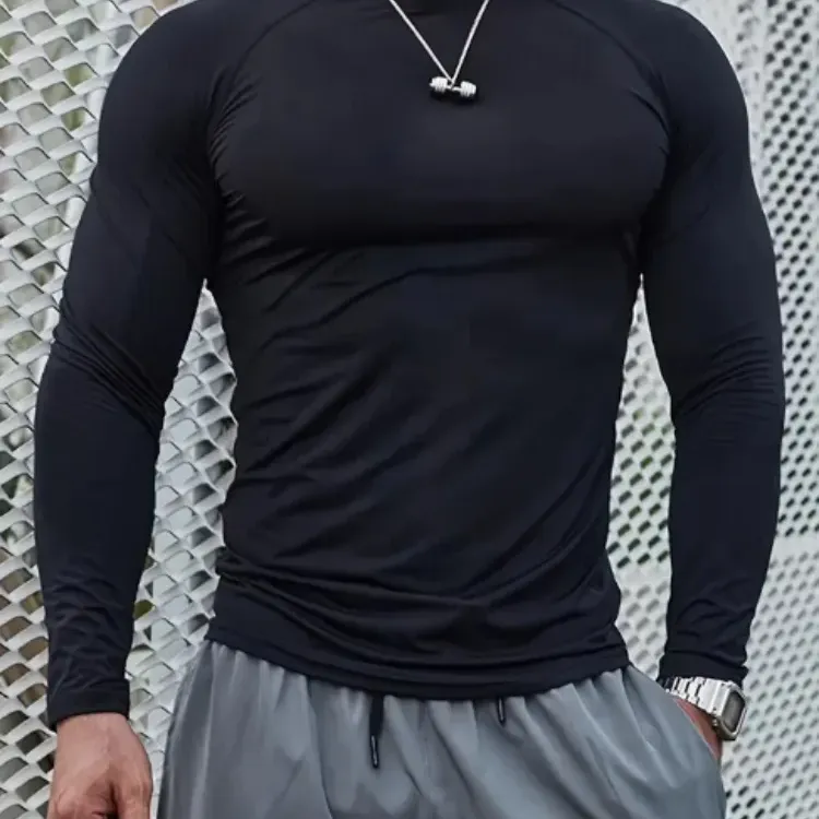 Men's Compressed Quick-Dry Gym T-Shirt 5