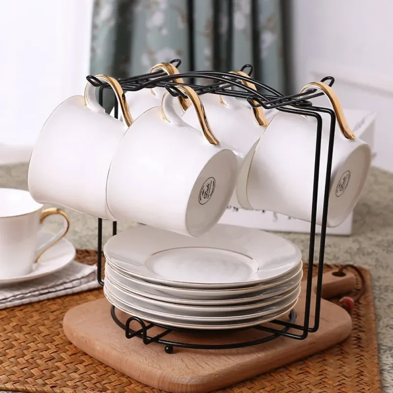 Tea Cup & Saucer Display Rack 6