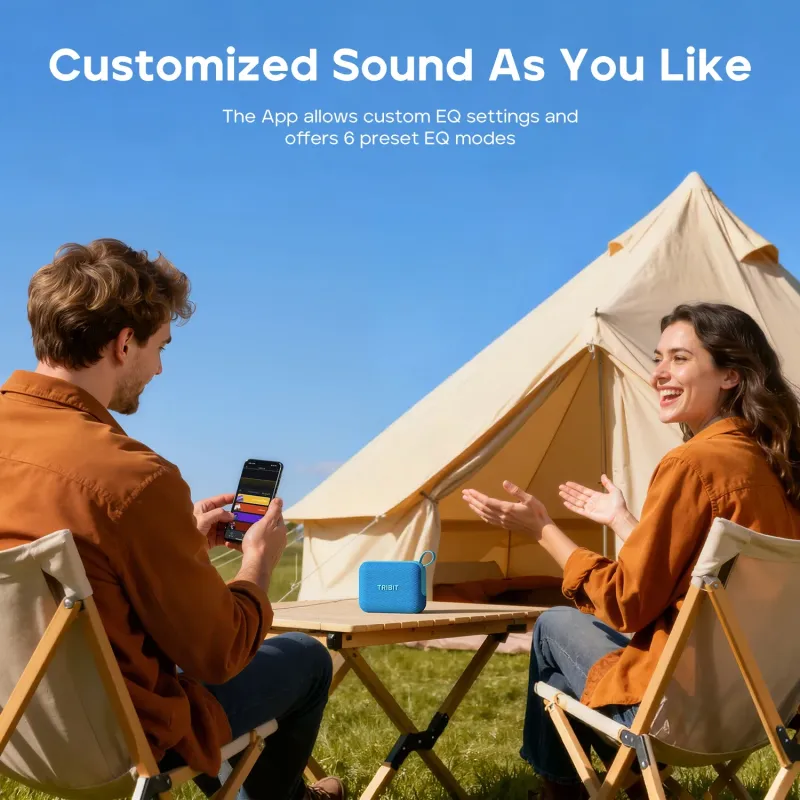 Tribit PocketGo водонепроницаемый Bluetooth-колонка 6