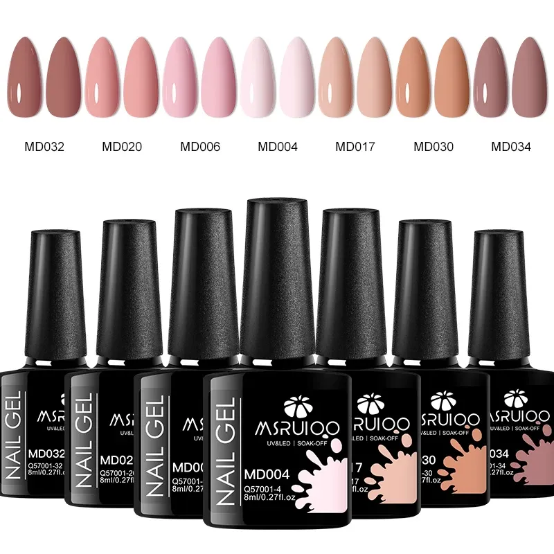 7-Piece UV Gel Nail Polish Set 3