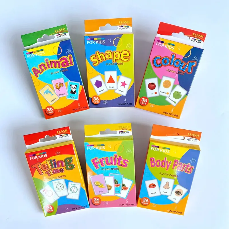 36PCS Animal Flash Cards Set 3