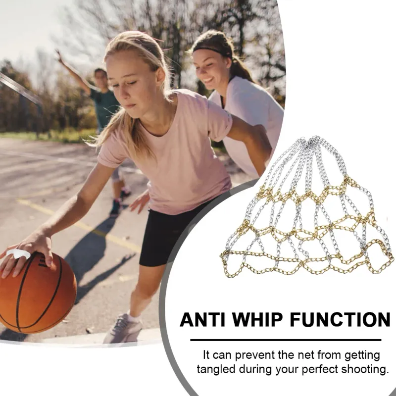 Galvanized Iron Basketball Chain Net 4