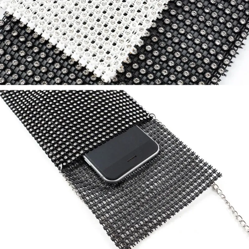 2025 Korean-Style Diamond Mini Chain Purse 2