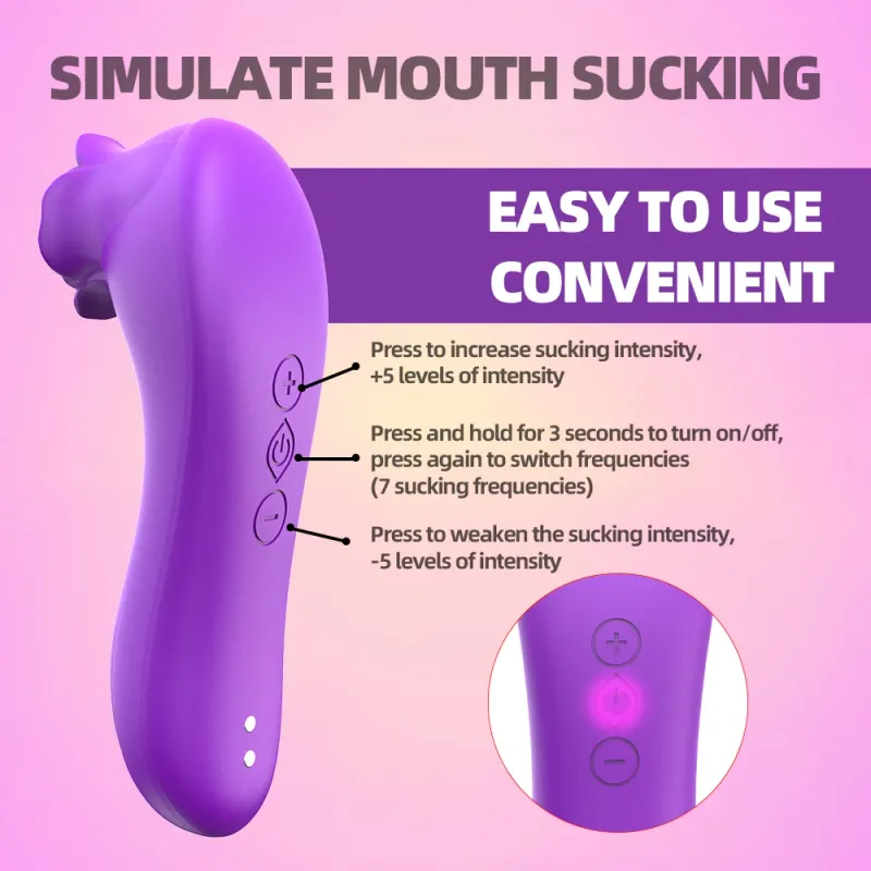 Clit Sucking Stimulator Vibrator 3
