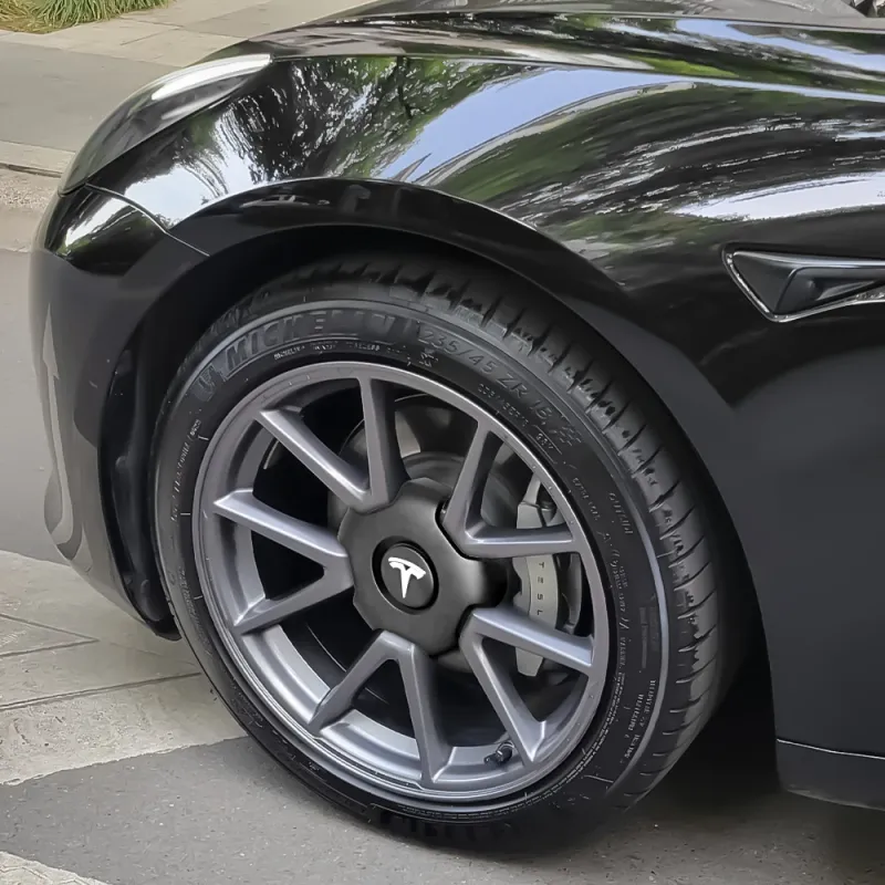 Tesla Wheel Center Hub Caps 4-Pack 4