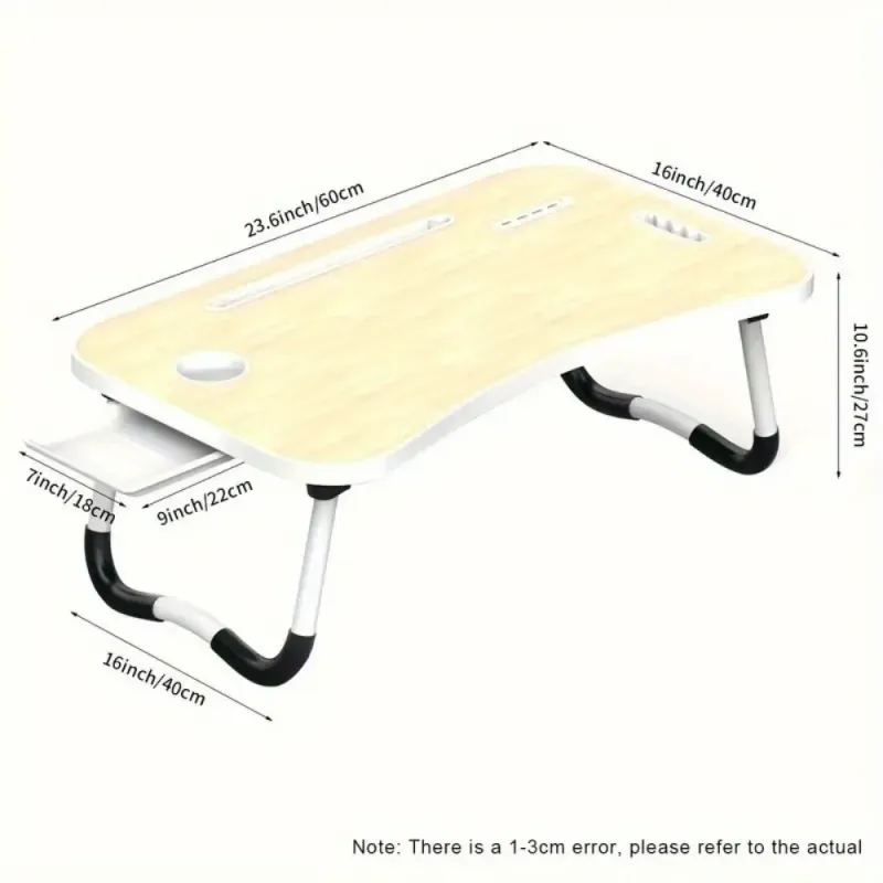 Ultra Large Lap Desk with USB Fan & Light 3