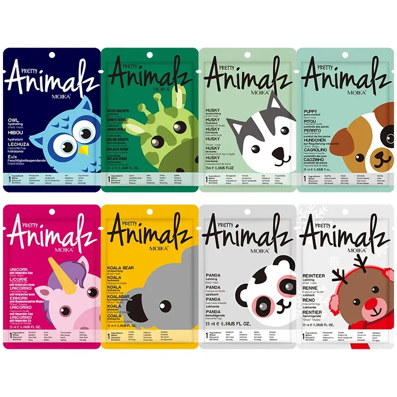 Animal Moisturizing Face Mask - 1 Pack 6
