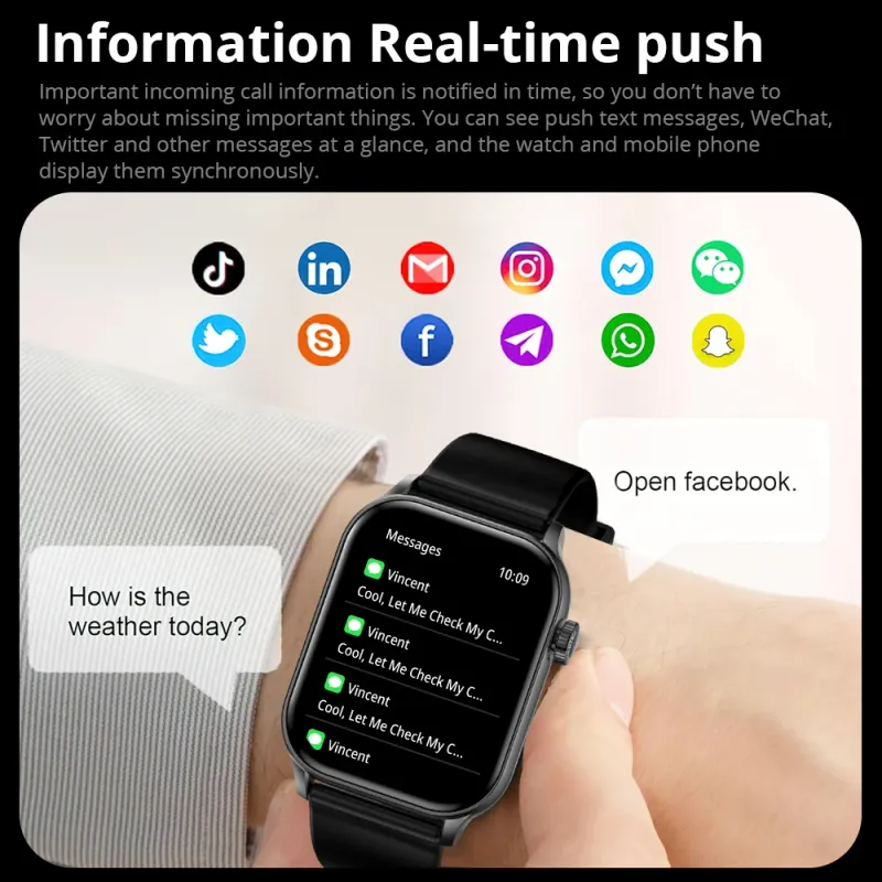COLMI P78 AMOLED Smartwatch 1.95" with Flashlight 6