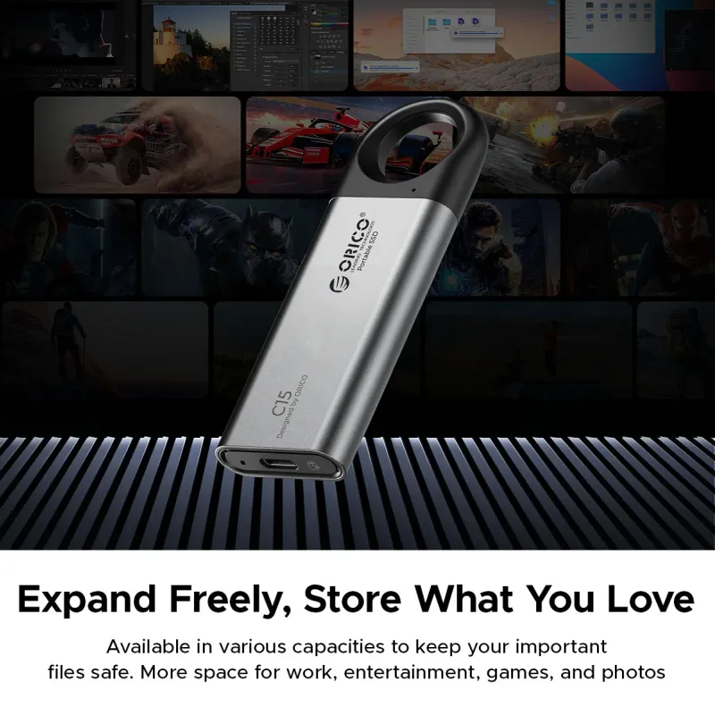 ORICO 1TB Portable External SSD C15 5
