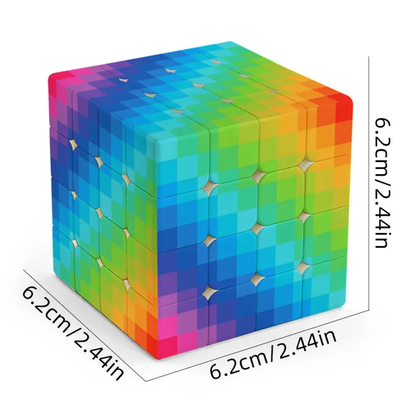 Mosaic 4x4 Colorful Speed Cube Set 4