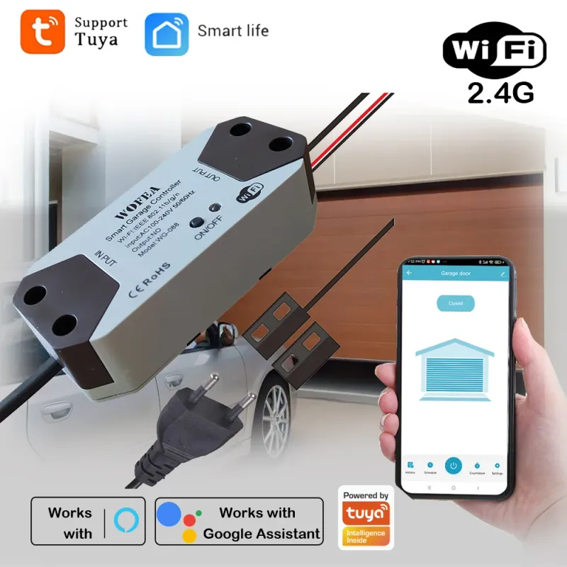 Smart WiFi Garage Door Controller 1