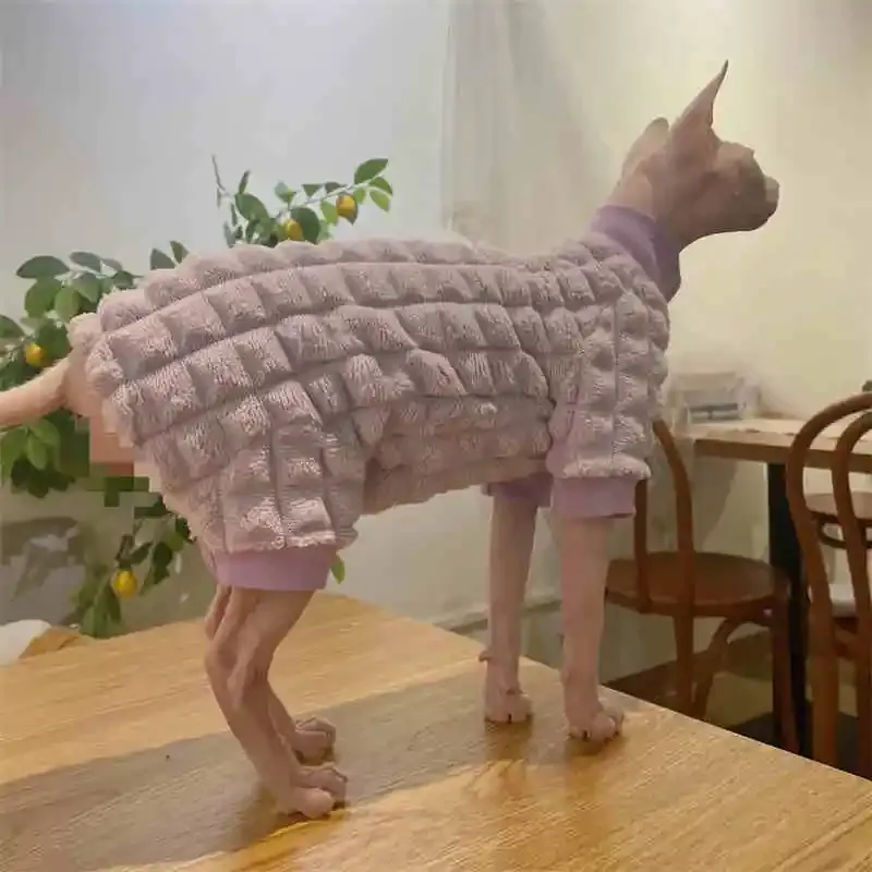 Sphynx Cat Turtleneck Sweater 3