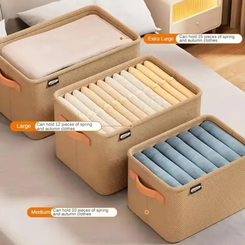 Fabric Foldable Storage Box Organizer 5