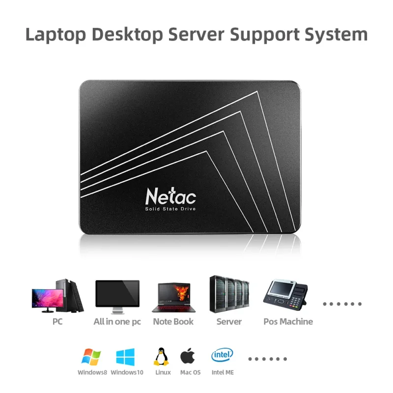 Netac SATA3 2.5" Internal SSD 128GB-2TB 4