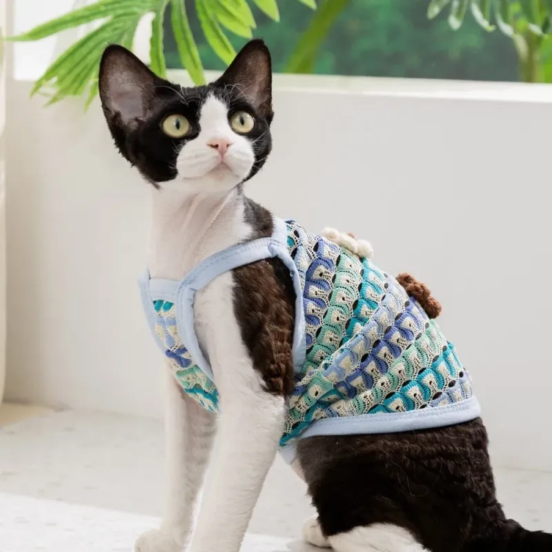 Floral Print Dog Cooling Vest 2