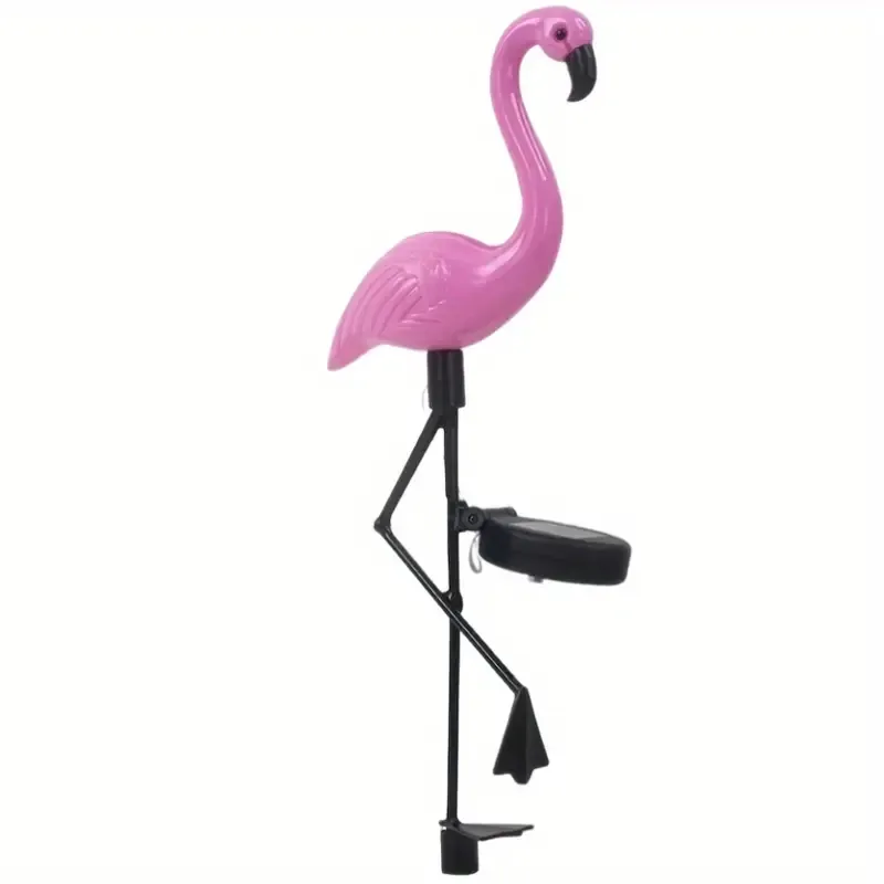 Solar Flamingo Garden Stake Light 3