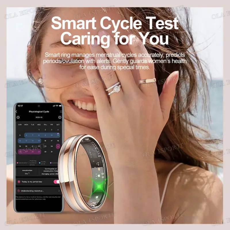 6.3mm Smart Ring Health Monitor 4