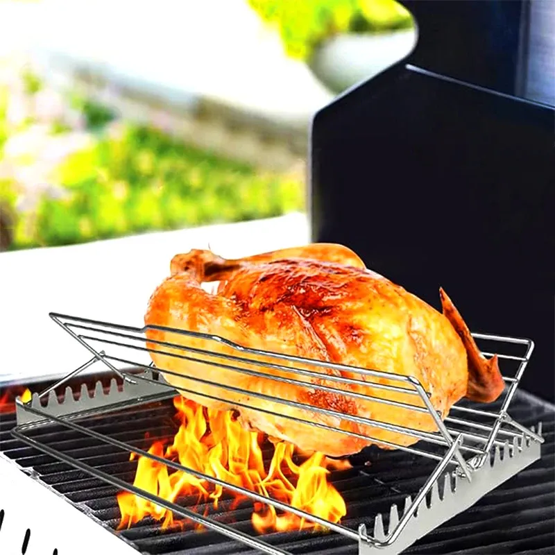 Adjustable Turkey Roasting Rack 2