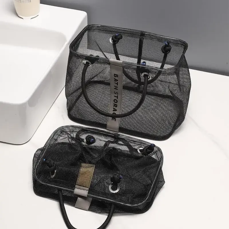 Collapsible Mesh Drain Basket Organizer 2