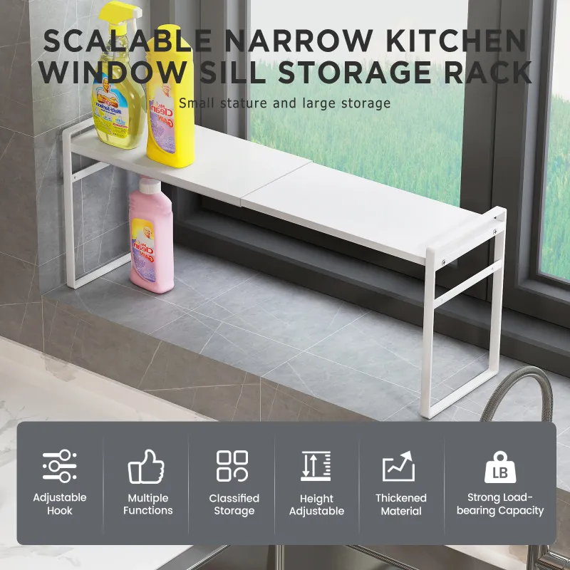 Narrow Windowsill Shelf 2