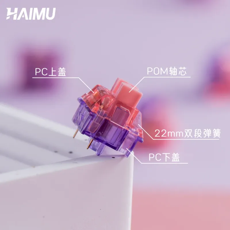 Flamingo 47g Linear Pre-Lubed Switches 3