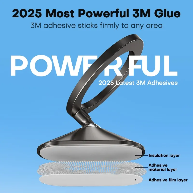 QOOVI Mini Magnetic Car Phone Holder 3
