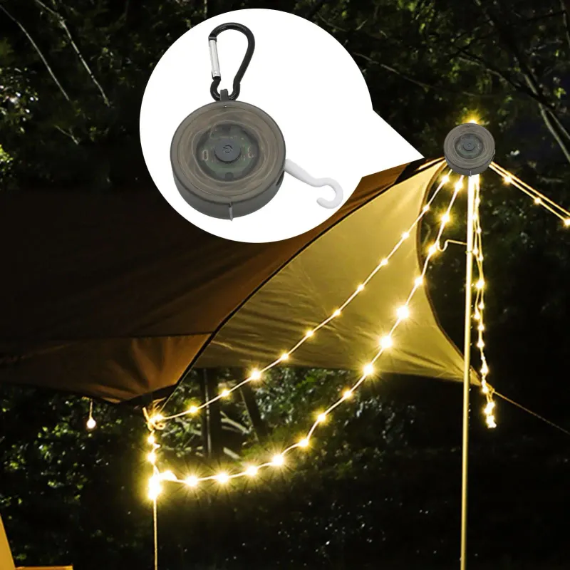 Waterproof LED Camping String Lights 4