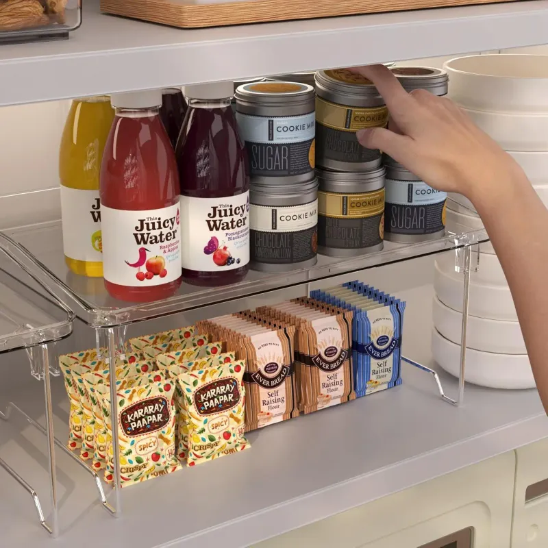 2-Tier Stackable Counter Organizer 6