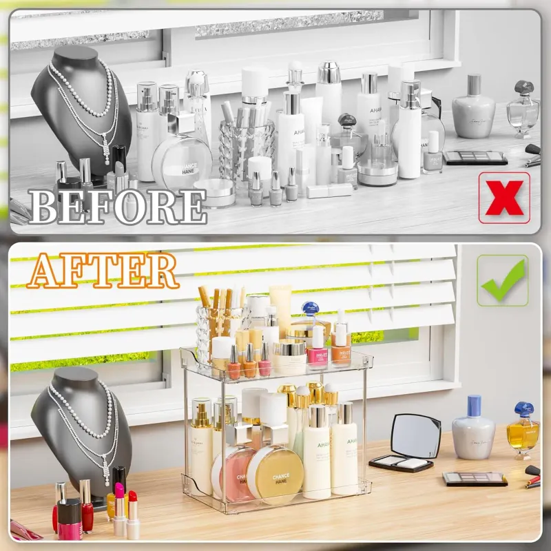 2-Tier Vanity Organizer Shelf 5