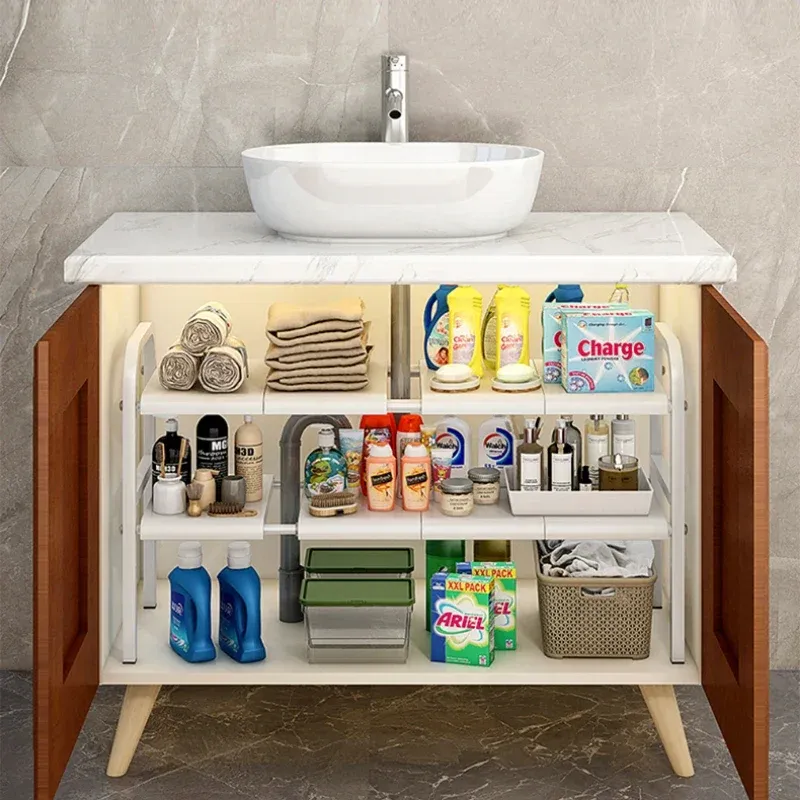 Under Sink Telescopic Storage Rack 3