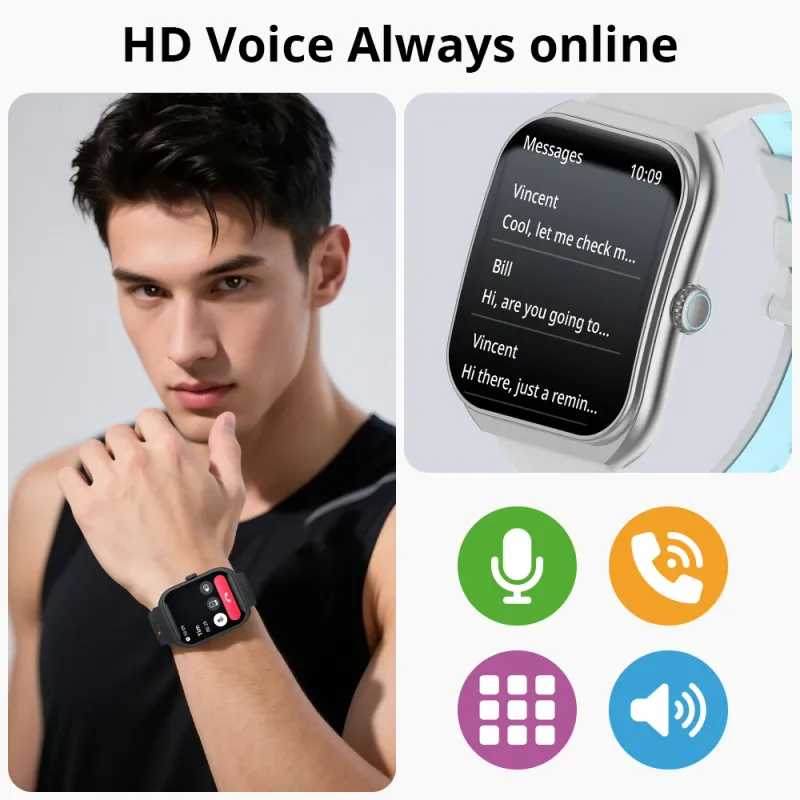 COLMI P86 AMOLED Bluetooth Smartwatch 3