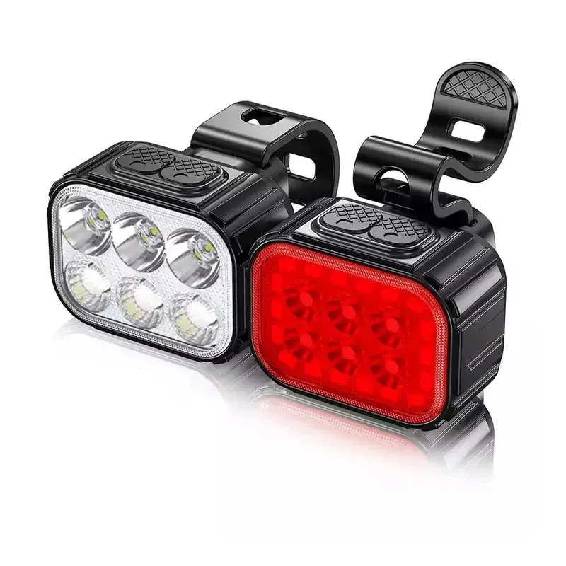 USB Rechargeable Bike Light Set 3