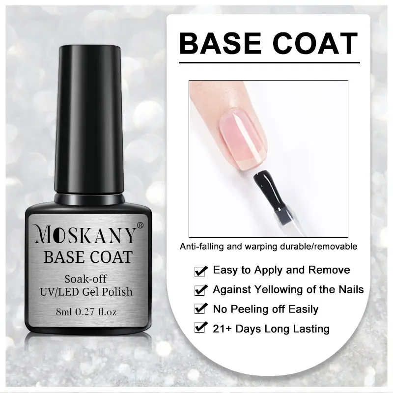No-Acid Primer Nail Art Gel Kit 4