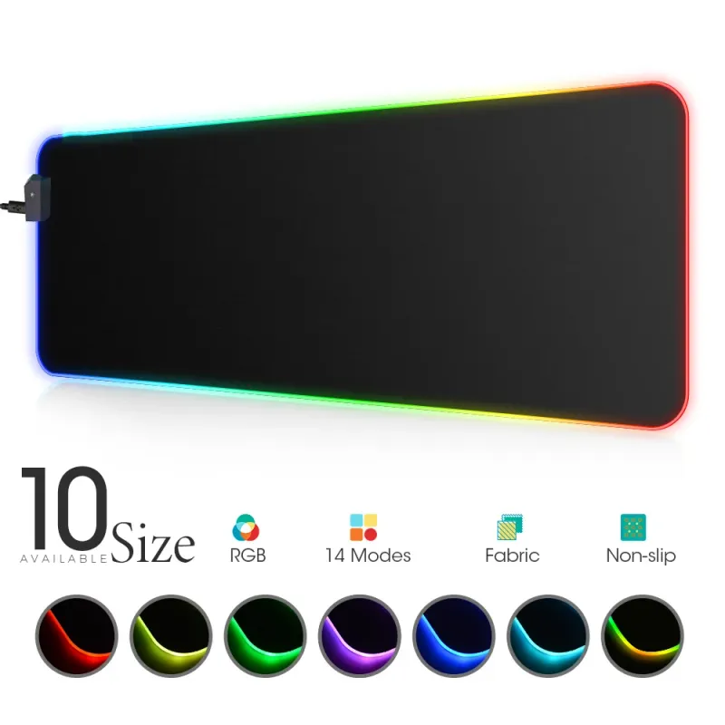 Chinese Dragon RGB Gaming Mouse Pad 3