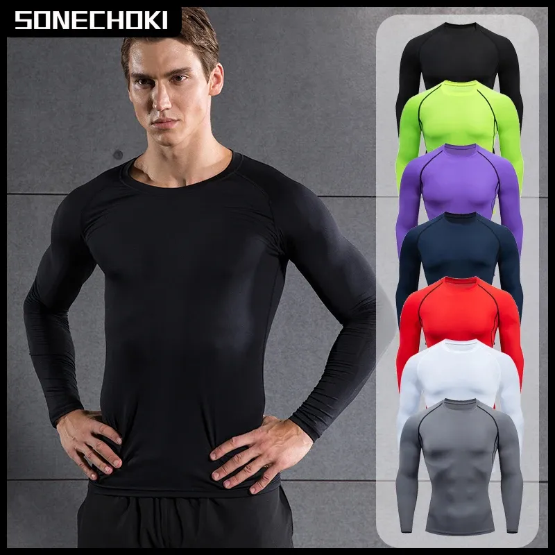 Men's Long Sleeve Compression Top 1