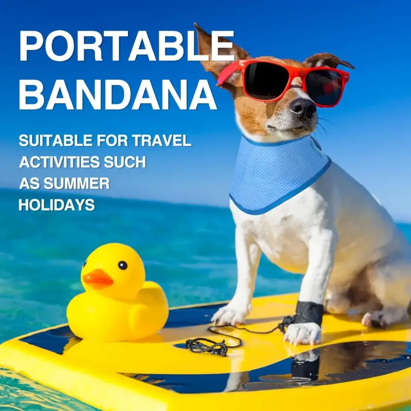 Pet Cooling Scarf for Dogs 3