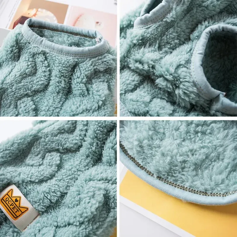 Cozy Fleece Cat Sweater Vest 6