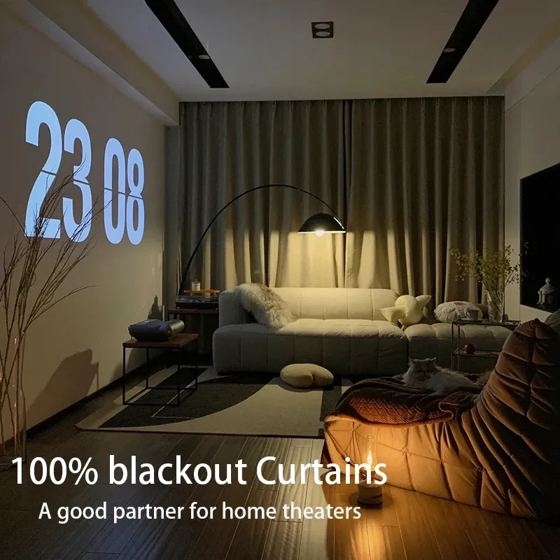 Custom Blackout Thermal Insulated Curtains 2