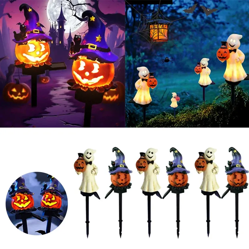Solar Pumpkin Pathway Lights 1