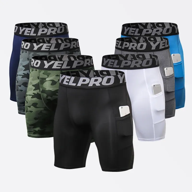 Compression Running Shorts with Pocket 1
