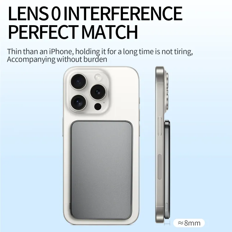 Ultra Thin Alloy Magnetic Power Bank 4
