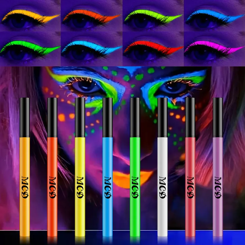 Neon Face & Body Paint Set with UV Light 1