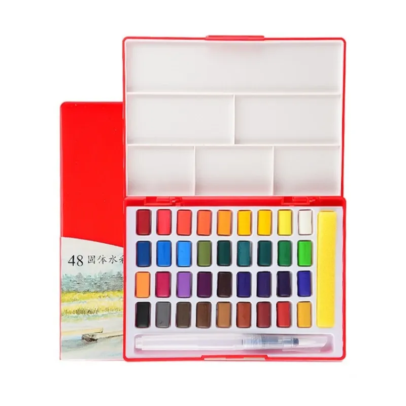 Solid Watercolor Pigments Set (24/36/48 Colors) 6