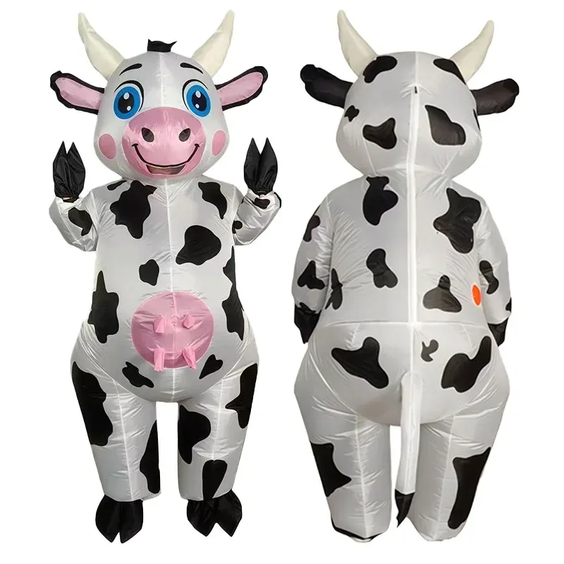 Adult Inflatable Cow Costume 2