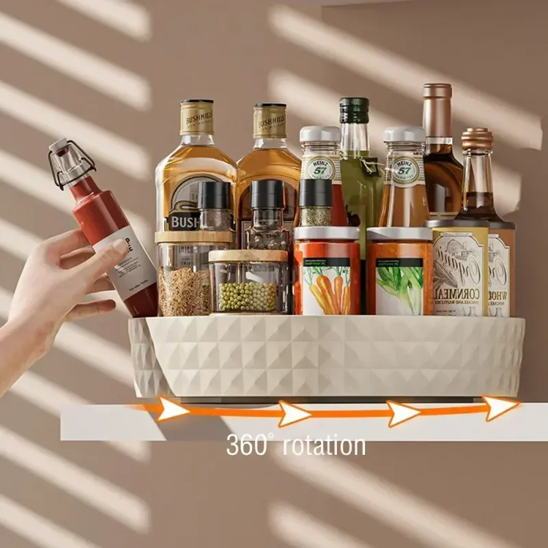 360° Rotating Spice Rack Organizer 2